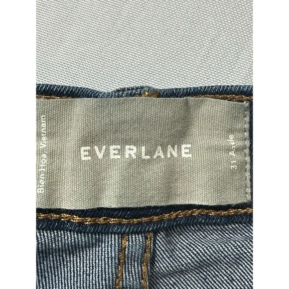 Everlane Jeans Women 31 High Rise Ankle - Picture 5 of 6